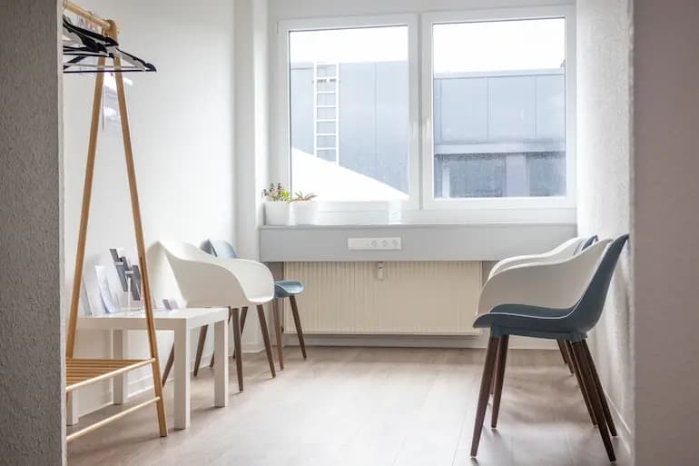 Wartebereich der Praxis